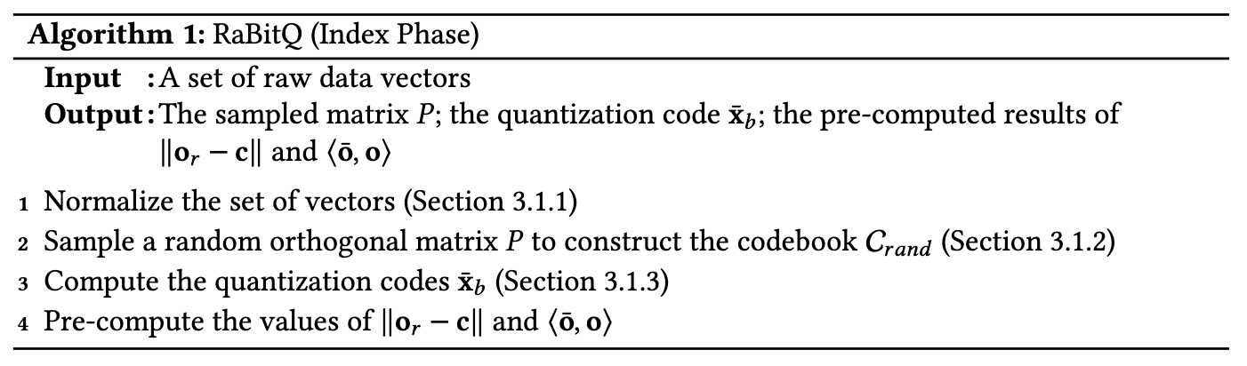 RaBitQ Index Phase